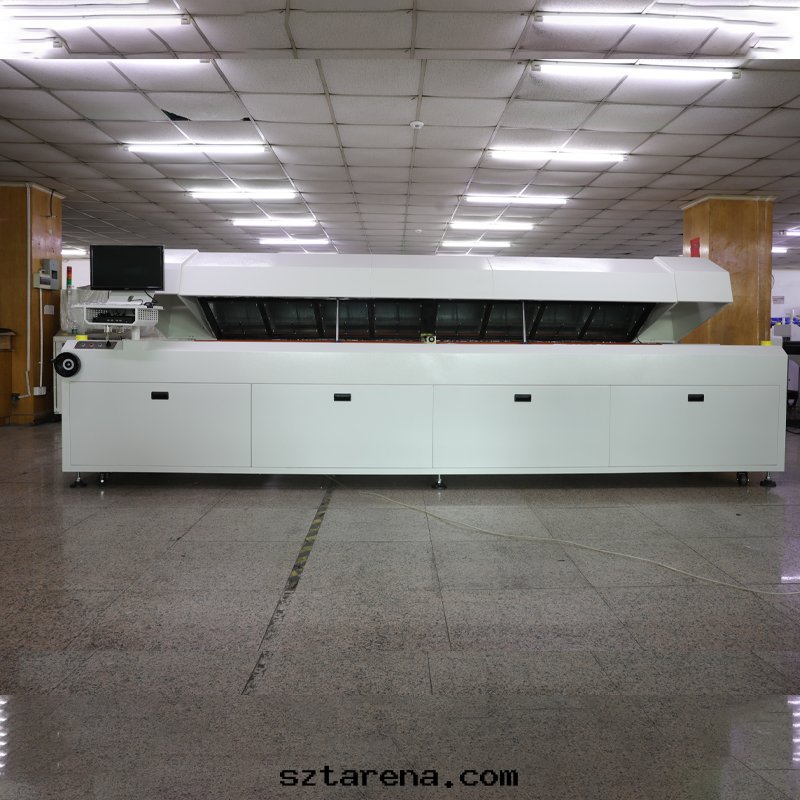 晟典無铅(qiān)回(huí)流焊八(bā)温(wēn)區(qū)