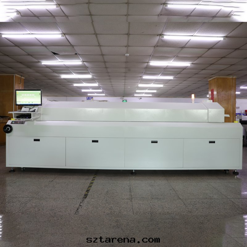 晟典無铅(qiān)回(huí)流焊八(bā)温(wēn)區(qū)