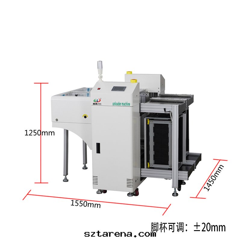 smt設備晟典双(shuāng)軌下(xià)闆機(jī)下(xià)料機(jī)